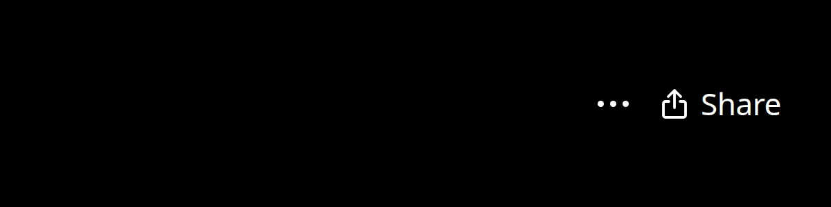 The Share button at the top right of a ChatGPT conversation